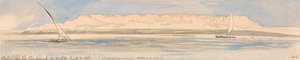Gebel Sheikh Embarak da Edward Lear