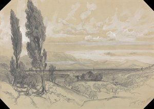 Genezzano, 17 May 1838 da Edward Lear