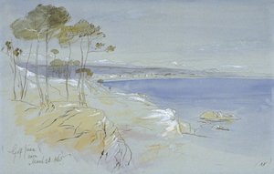 Golf Juan, mezzogiorno da Edward Lear