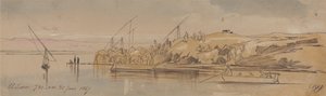 Luxor, 7:30 del 20 gennaio 1867 (199) da Edward Lear
