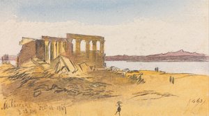 Maharraka, 7:25 del 14 febbraio 1867 (463) da Edward Lear
