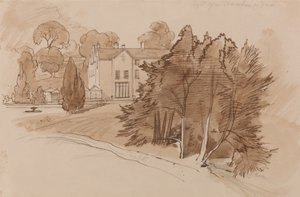 Manor (Knowsley Lane) da Edward Lear