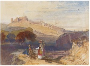 Melfi, Italy da Edward Lear