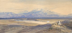 Monte Olimpo da Larissa, Tessaglia, Grecia da Edward Lear