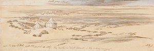 Vicino a Beer El Abt, ore 16.30, 28 marzo 1867 (23) da Edward Lear