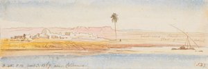 Nei pressi di Colosaneh; ore 15:45, 3 gennaio 1867 (52) da Edward Lear