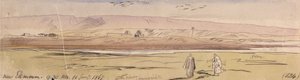 Vicino a Ekhmim da Edward Lear