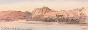 Vicino a Tafa, ore 17:50 del 16 febbraio 1867 (505A) da Edward Lear