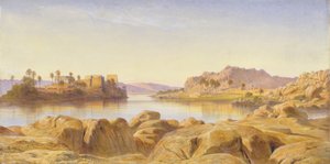 Philae, Egitto da Edward Lear