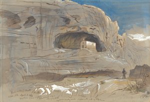 Valle rocciosa di Mosta, Malta, ore 13:30 (3 aprile 1866) da Edward Lear