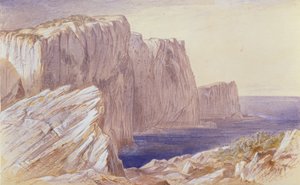 Il salto di Saffo (Leucatas) Lefkas da Edward Lear