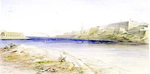 Valletta, Malta da Edward Lear
