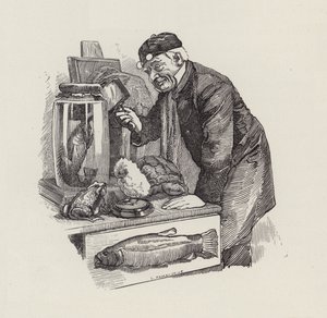 Illustrazione per The Water-Babies di Charles Kingsley da Edward Linley (after) Sambourne