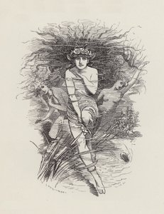 Illustrazione per The Water-Babies di Charles Kingsley da Edward Linley (after) Sambourne