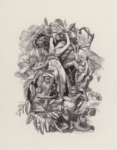 Illustrazione per The Water-Babies di Charles Kingsley da Edward Linley (after) Sambourne