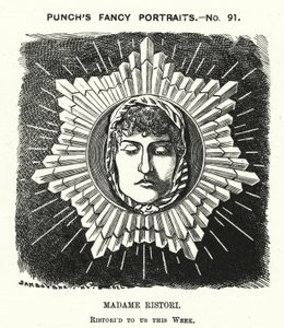 Adelaide Ristori, attrice italiana (incisione)