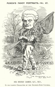 Sir Henry James da Edward Linley (after) Sambourne