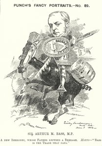 Sir Michael Arthur Bass da Edward Linley (after) Sambourne