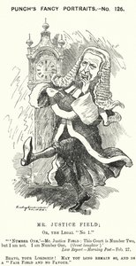 Cartone animato Punch: William Field da Edward Linley (after) Sambourne
