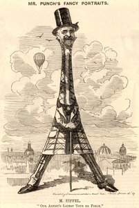 Alexandre Gustave Eiffel, ingegnere civile francese da Edward Linley Sambourne