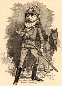 Frederick Lord Leighton in uniforme militare