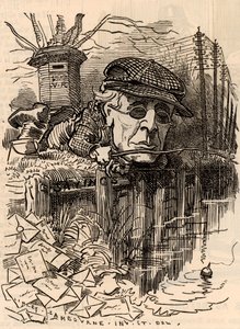 Henry Fawcett (1833-1884) da Edward Linley Sambourne