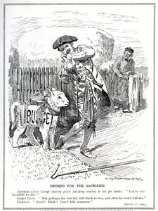 Lloyd George si prepara a mandare il suo 