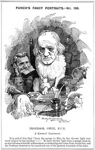 Richard Owen, zoologo inglese da Edward Linley Sambourne