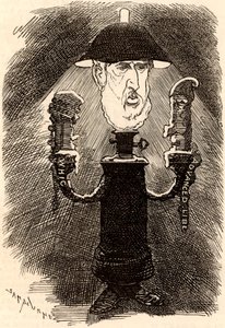 Spencer Compton Cavendish, statista liberale inglese da Edward Linley Sambourne