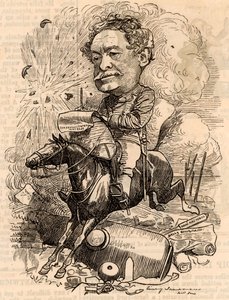 William Howard Russell (1821-1907) da Edward Linley Sambourne