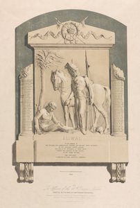 Memoriale di Aliwal, Cattedrale di Canterbury, circa 1848 da Edward M. Richardson