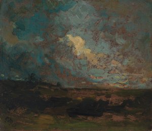 Dopo la pioggia, ca. 1883-1887 da Edward Mitchell Bannister