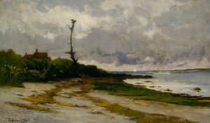 Paesaggio vicino a Newport, R.I., ca. 1877-1878 da Edward Mitchell Bannister