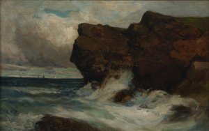 Scogliere oceaniche, 1881 da Edward Mitchell Bannister