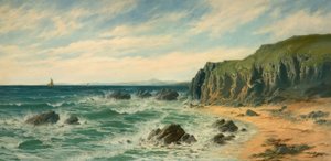 Scena costiera, 1887 da Edward Moore