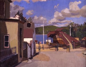 Stazione di Ferryside da Edward Morland Lewis