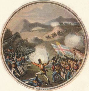 Battaglia di Albuera, 1815, 1910 da Edward Orme