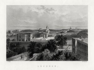 Lucknow, Uttar Pradesh, India, XIX secolo da Edward Paxman Brandard