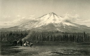 Monte Shasta, 1872 da Edward Paxman Brandard