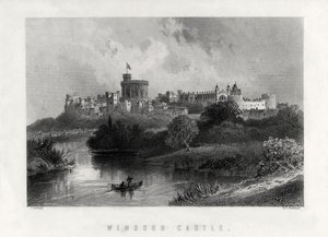 Castello di Windsor, Inghilterra, 1883 da Edward Paxman Brandard