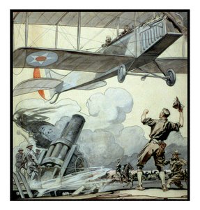 Aereo, cannone d
