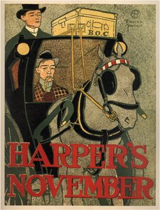 Harpers novembre, 1896 da Edward Penfield