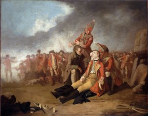 La morte del generale Wolfe, 1763 da Edward Penny