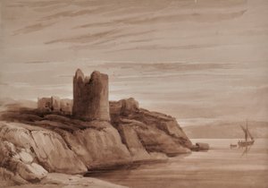 Paesaggio con torre da Edward Pretty