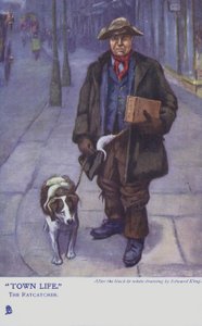 Cacciatore di topi con il suo cane