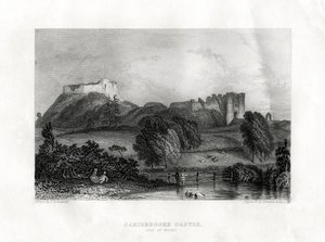 Castello di Carisbrooke, Newport, Isola di Wight, 1860
