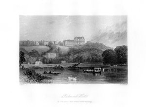 Richmond Hill, Richmond, XIX secolo da Edward Radclyffe