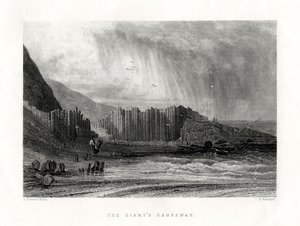 La strada dei giganti, Contea di Antrim, Irlanda del Nord, 1884
