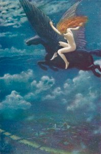 Sogno Idilliaco Una Valchiria da Edward Robert Hughes
