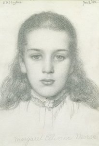 Margaret Ellinor Morse, 2 gennaio 1882 da Edward Robert Hughes